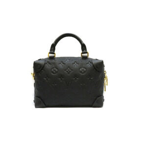 Louis Vuitton Empreinte Souple Black Noir Malle Handbag Bag Shoulder